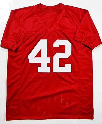 Eddie Lacy Autographed Crimson College Style Jersey- JSA W Authenticated Up 4 - Image 3