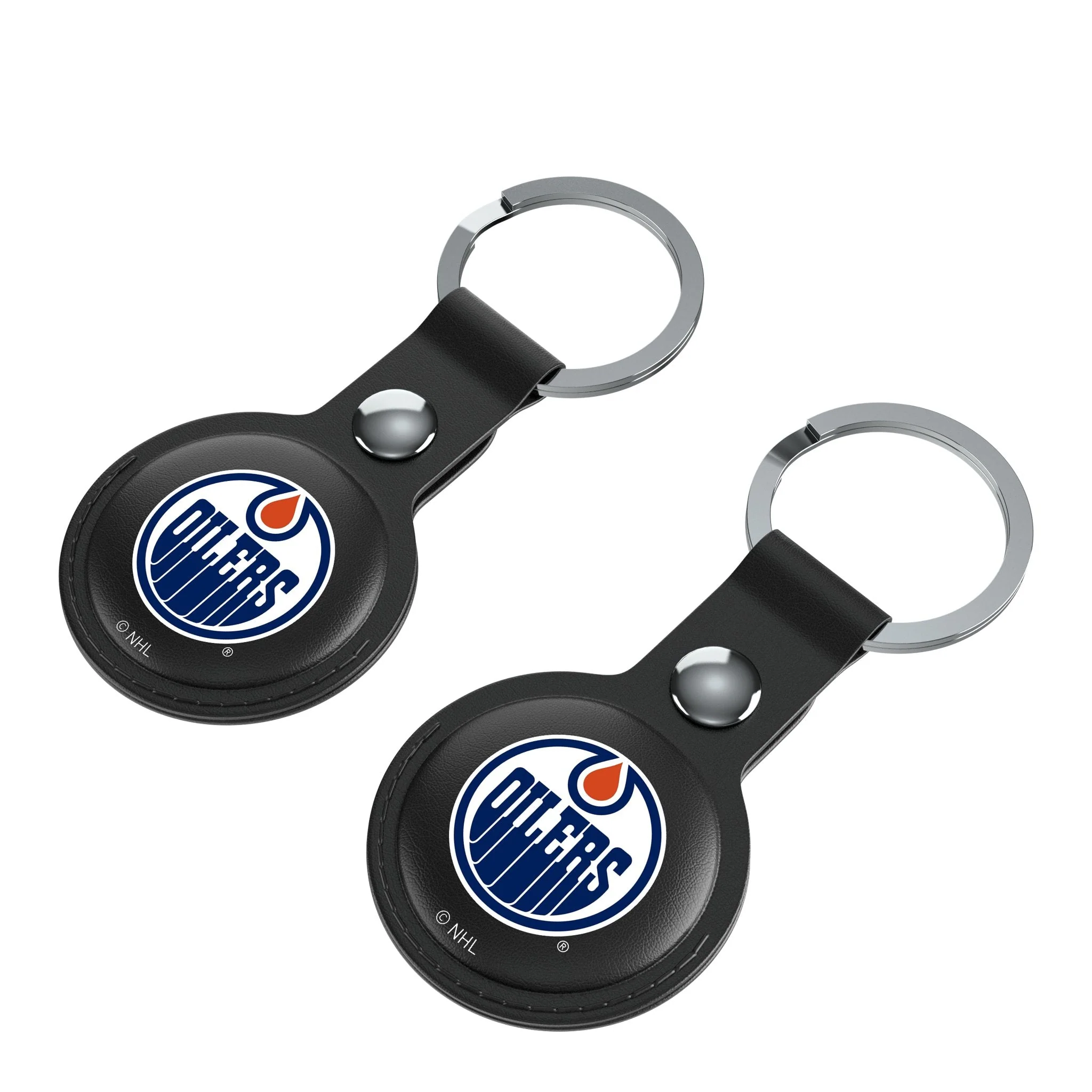Edmonton Oilers Insignia Black Airtag Holder 2-Pack - Image 3