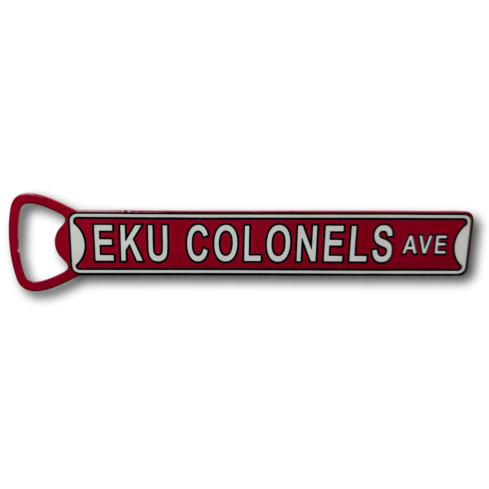 EKU Colonels Ave - Steel Bottle Opener
