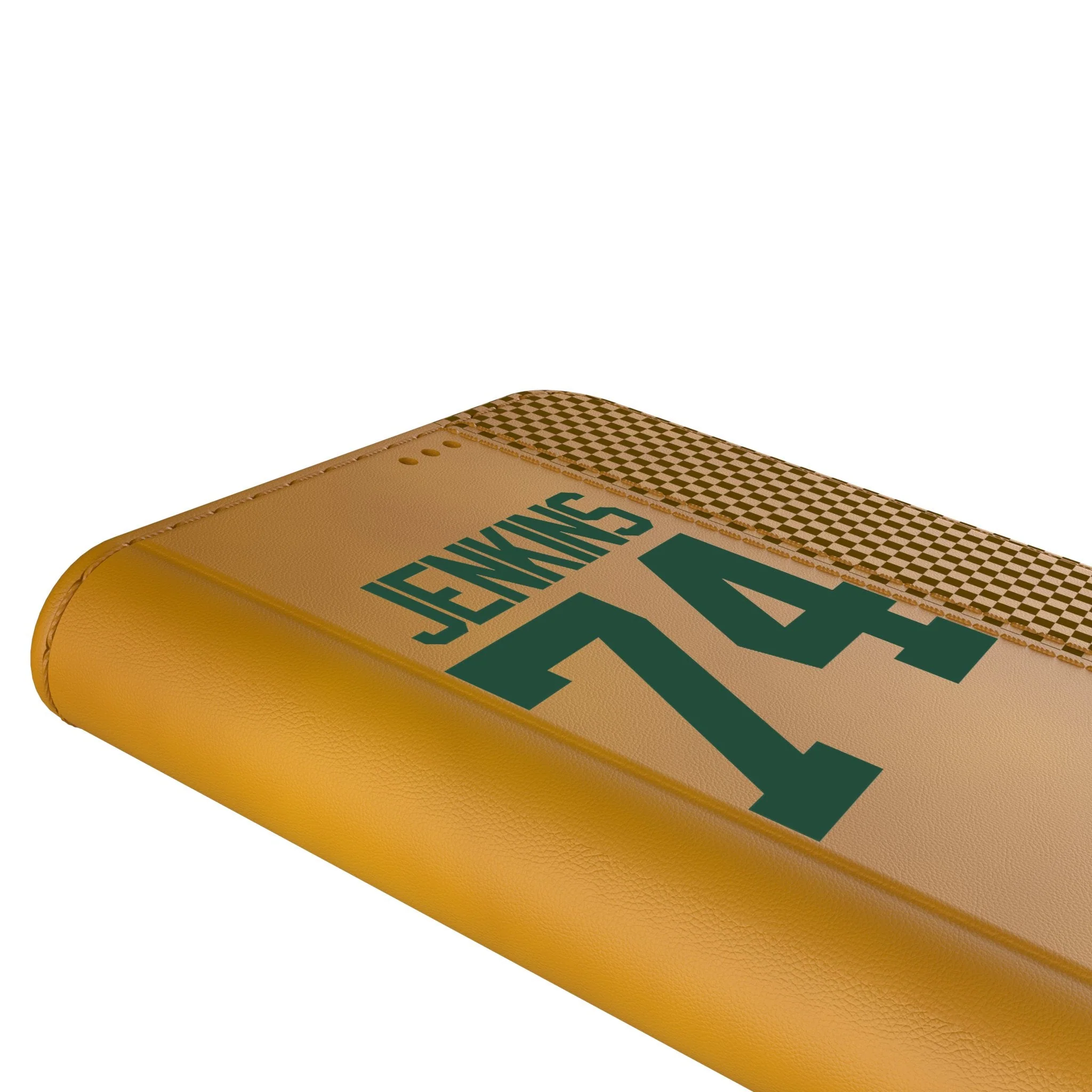 Elgton Jenkins Green Bay Packers 74 Game Tactic Folio Phone Case for Apple iPhone - Image 5