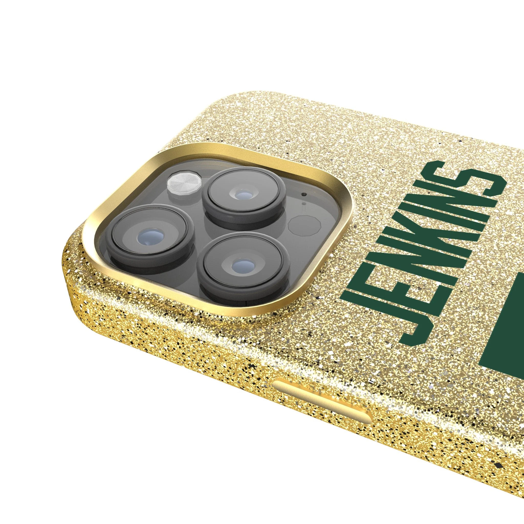 Elgton Jenkins Green Bay Packers 74 Ready Bling Phone Case - Image 4