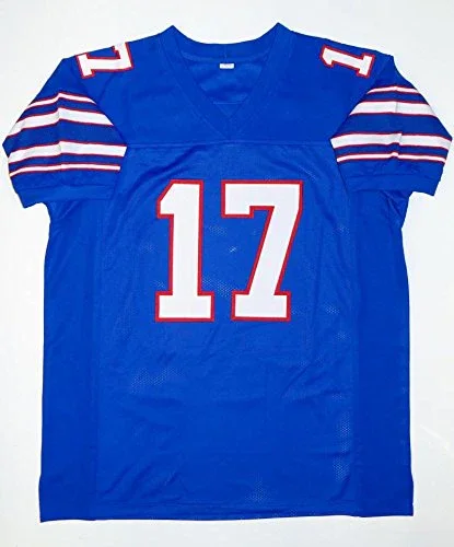 Emmanuel Sanders Autographed Blue College Style Jersey- JSA Witnessed Auth - Image 4