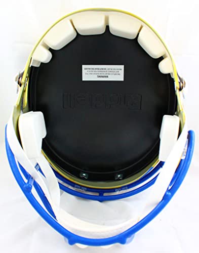 Eric Dickerson Autographed Los Angeles Rams Flash Speed F/S Helmet w/2 Insc.-Beckett W Hologram Black - Image 7