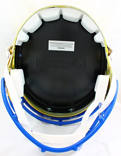 Eric Dickerson Autographed Los Angeles Rams Flash Speed F/S Helmet w/2 Insc.-Beckett W Hologram Black - Image 8