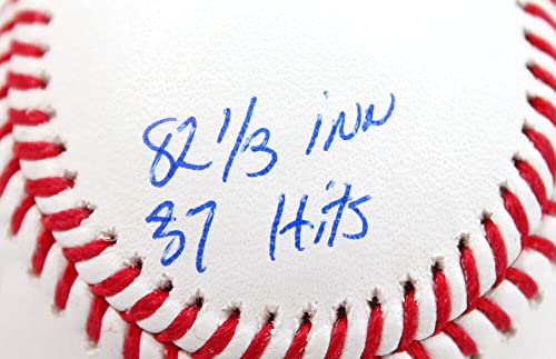 Eric Gagne Autographed Rawlings OML Baseball w/5 Insc.- Beckett W Hologram Blue - Image 6
