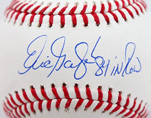 Eric Gagne Autographed Rawlings OML Baseball w/84 in Row-Beckett W Hologram Blue - Image 5