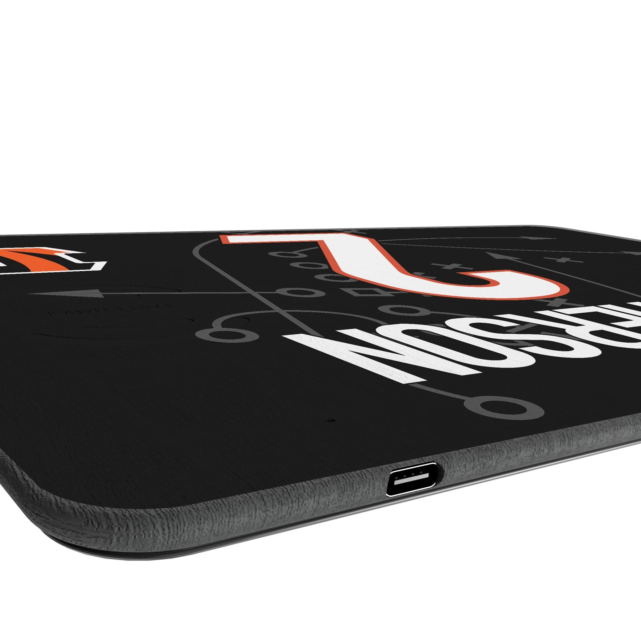 Evan McPherson Cincinnati Bengals 2 Game Tactic 15-Watt Wireless Charger and Mouse Pad - Image 3