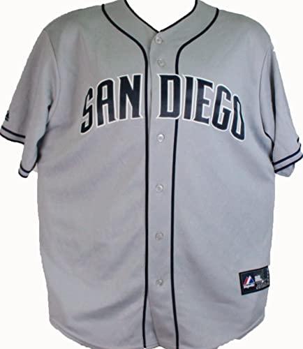 Fernando Tatis Jr. Autographed San Diego Padres Grey Majestic Jersey-JSA Silver - Image 2