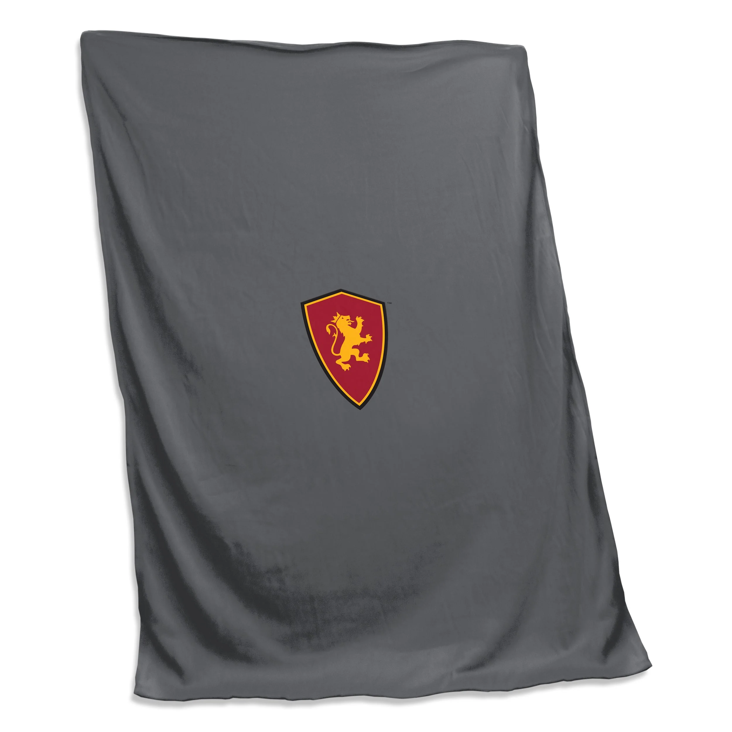 Flagler College Charcoal Screened Sweatshirt Blanket
