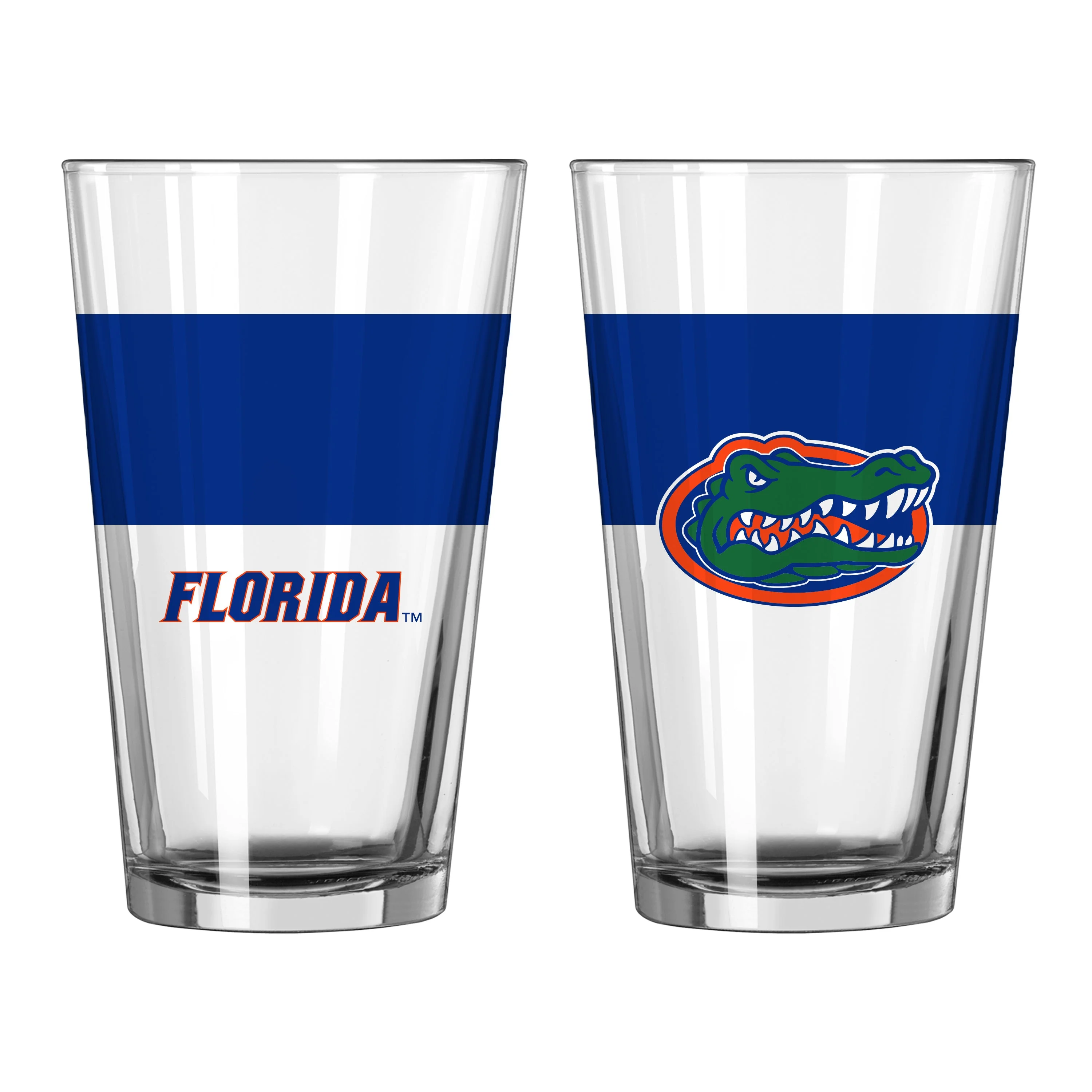 Florida 16oz Colorblock Pint Glass