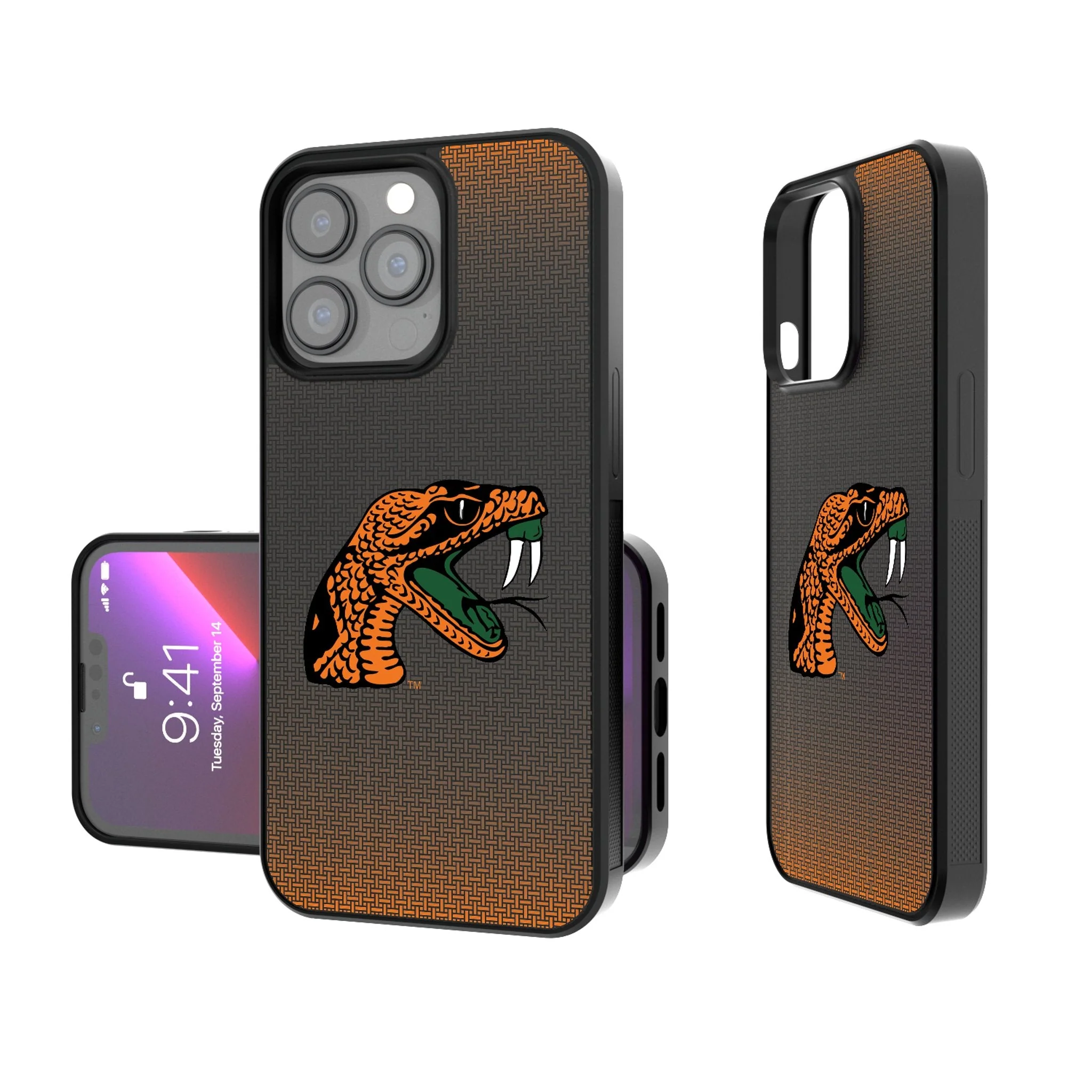 Florida A&M University Rattlers Linen Bump Phone Case