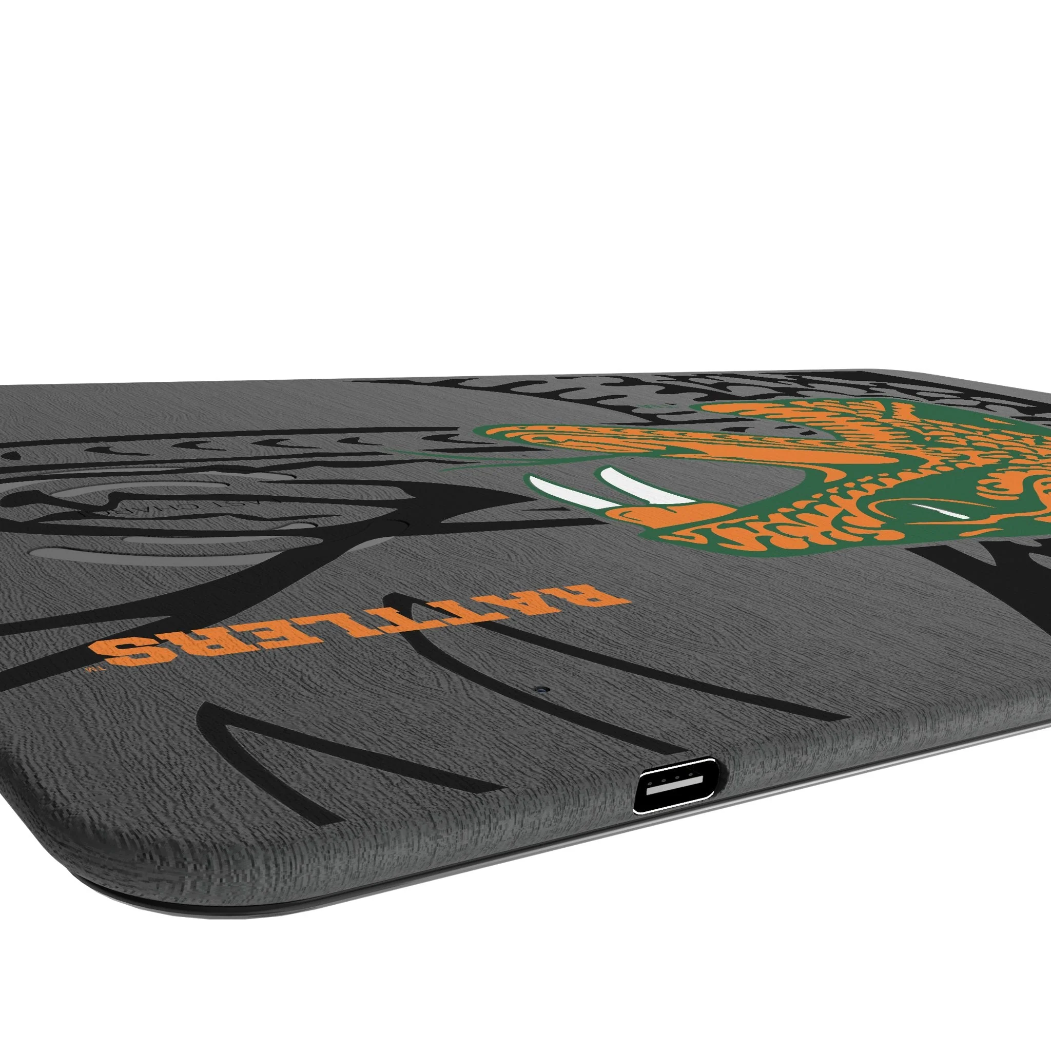 Florida A&M University Rattlers Monocolor Tilt 15-Watt Wireless Charger and Mouse Pad - Image 3