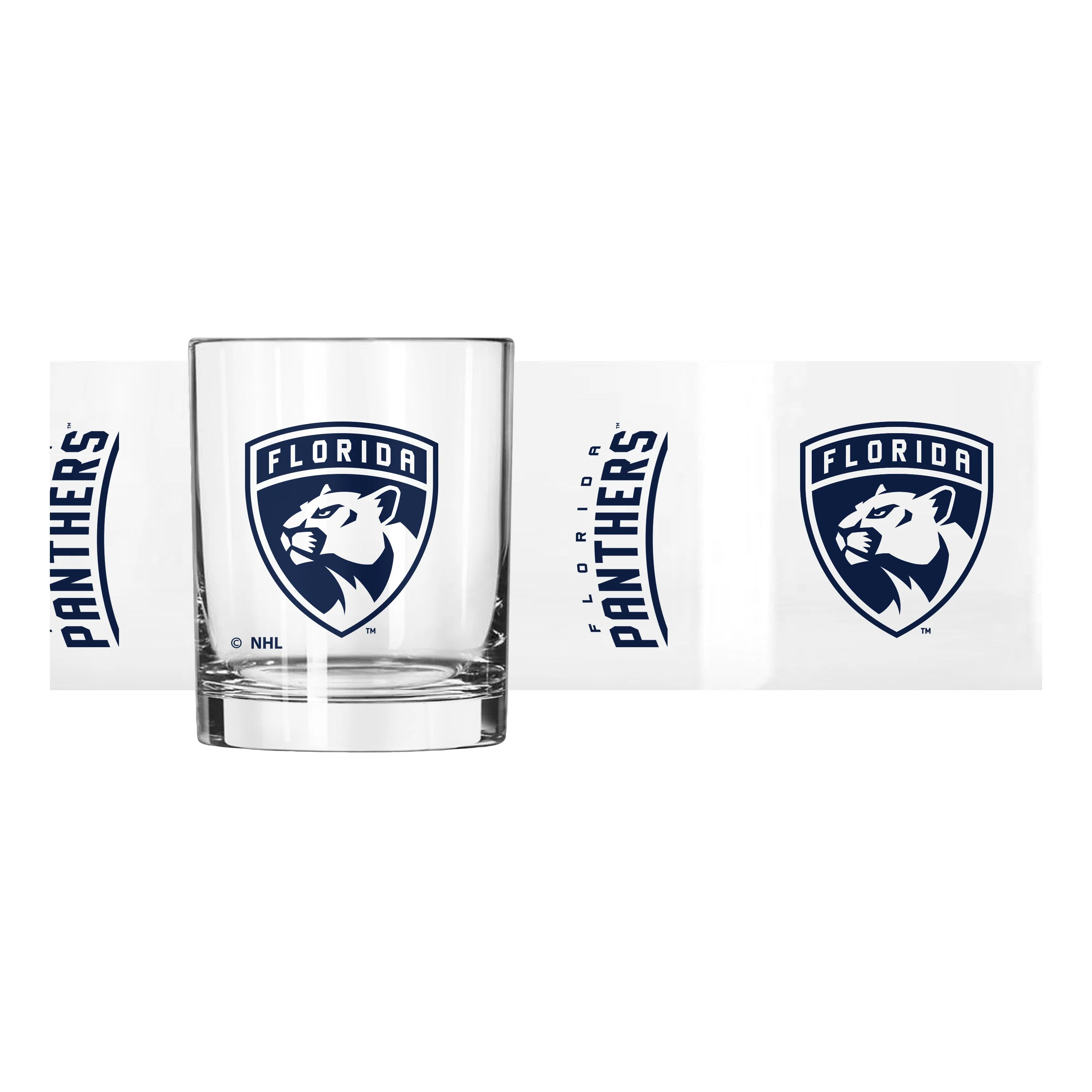 Florida Panthers 14oz Gameday Rocks Glass - Image 2