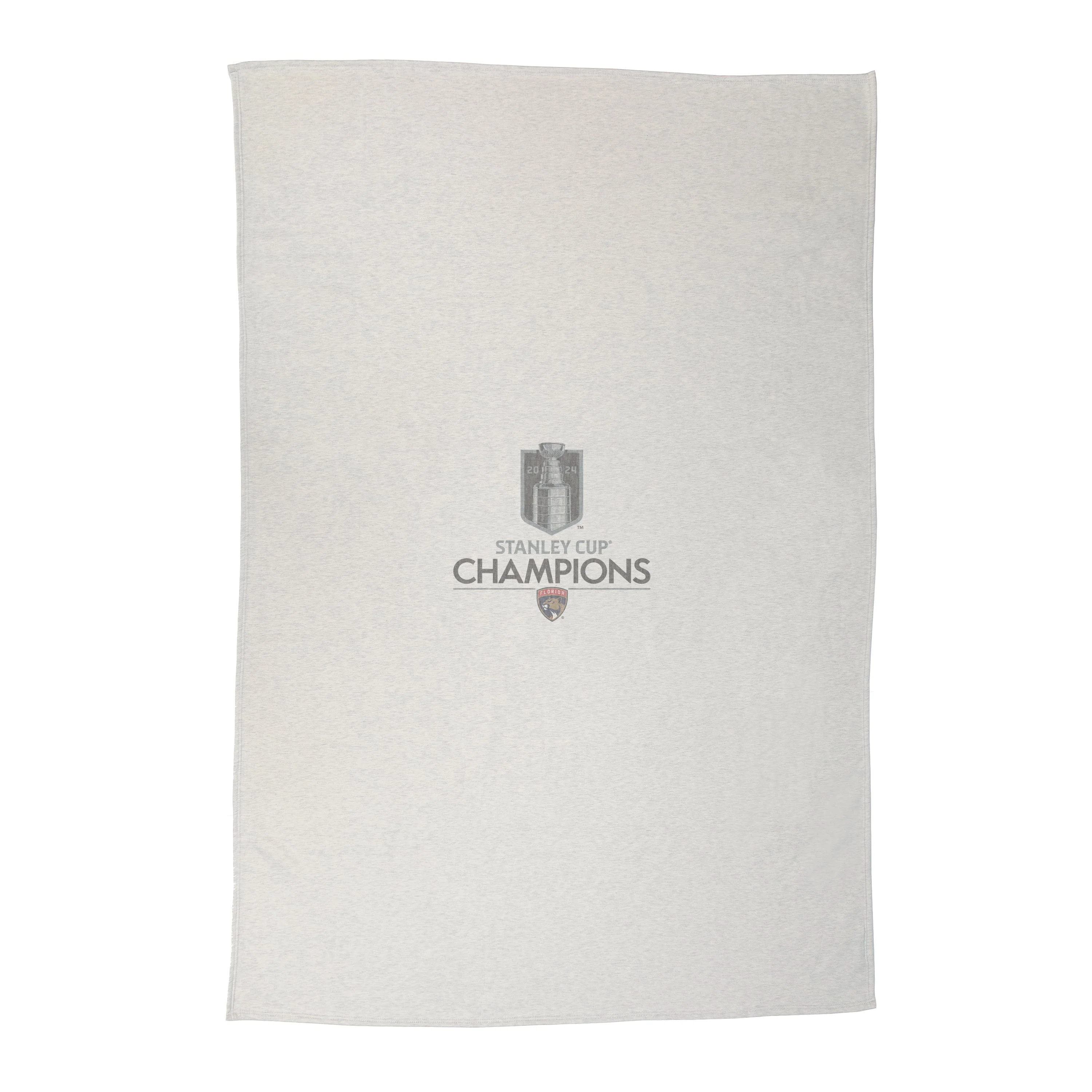 Florida Panthers 2024 NHL Champions Sublimated Sweatshirt Blanket