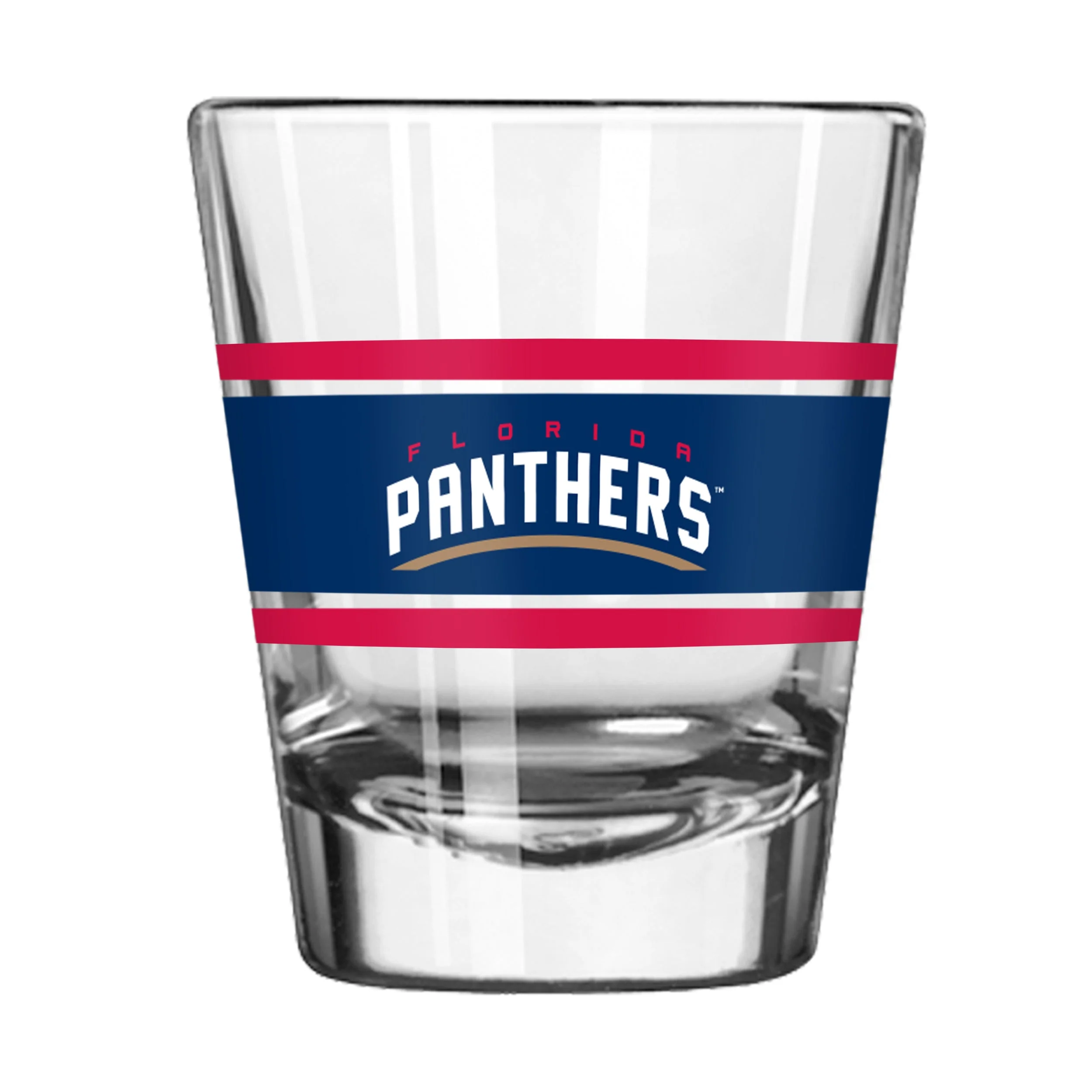 Florida Panthers 2oz Stripe Shot Glass