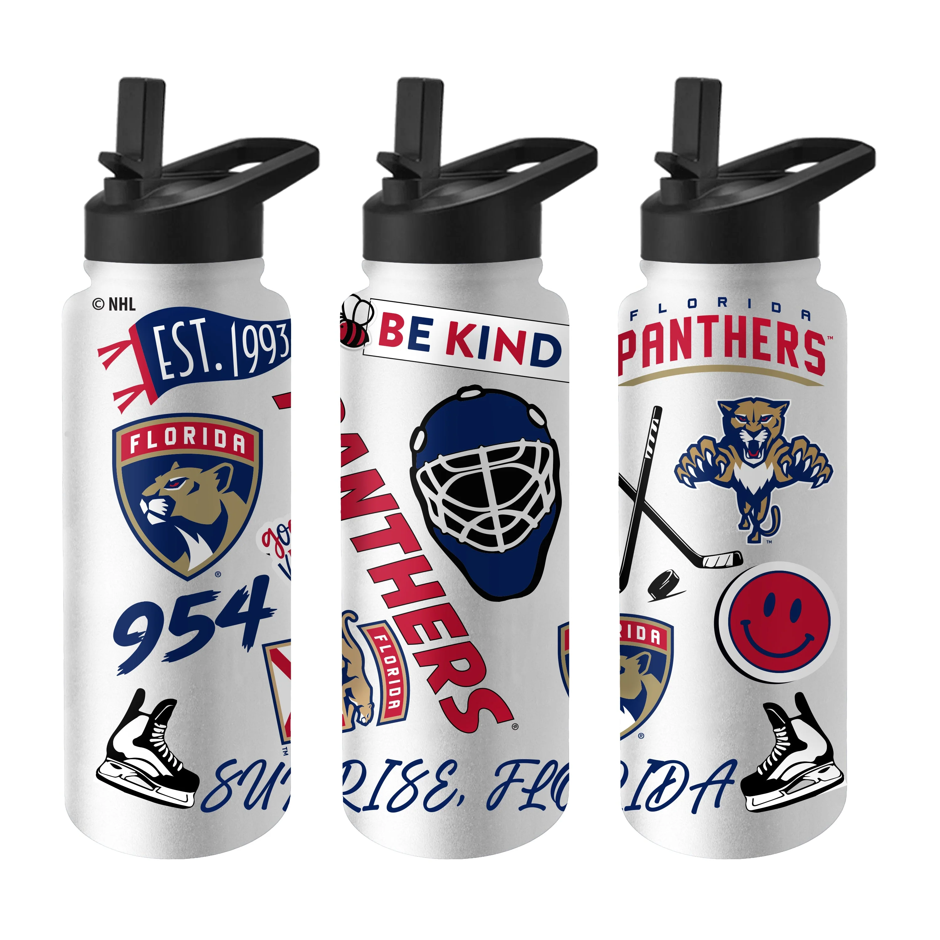 Florida Panthers 34oz Native Quencher Bottle - Image 2
