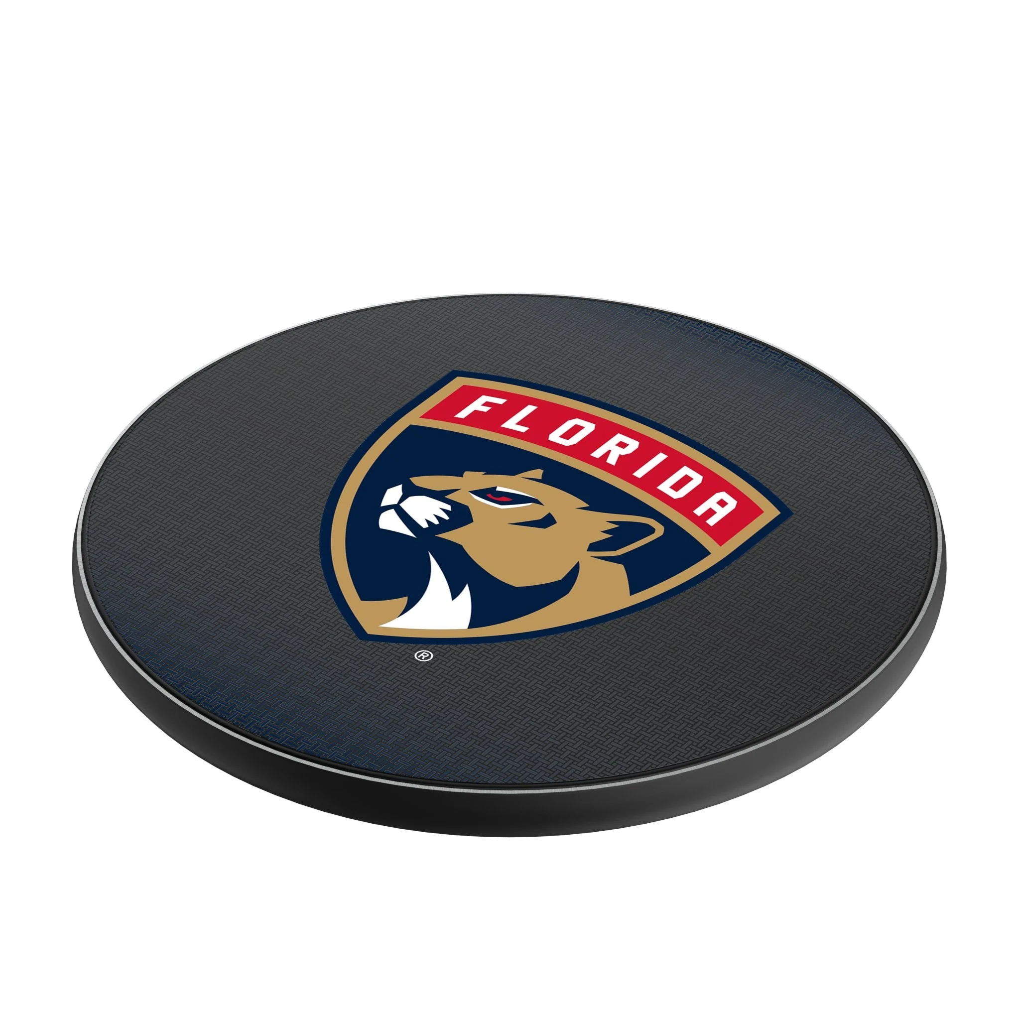 Florida Panthers Linen 15-Watt Wireless Charger - Image 2