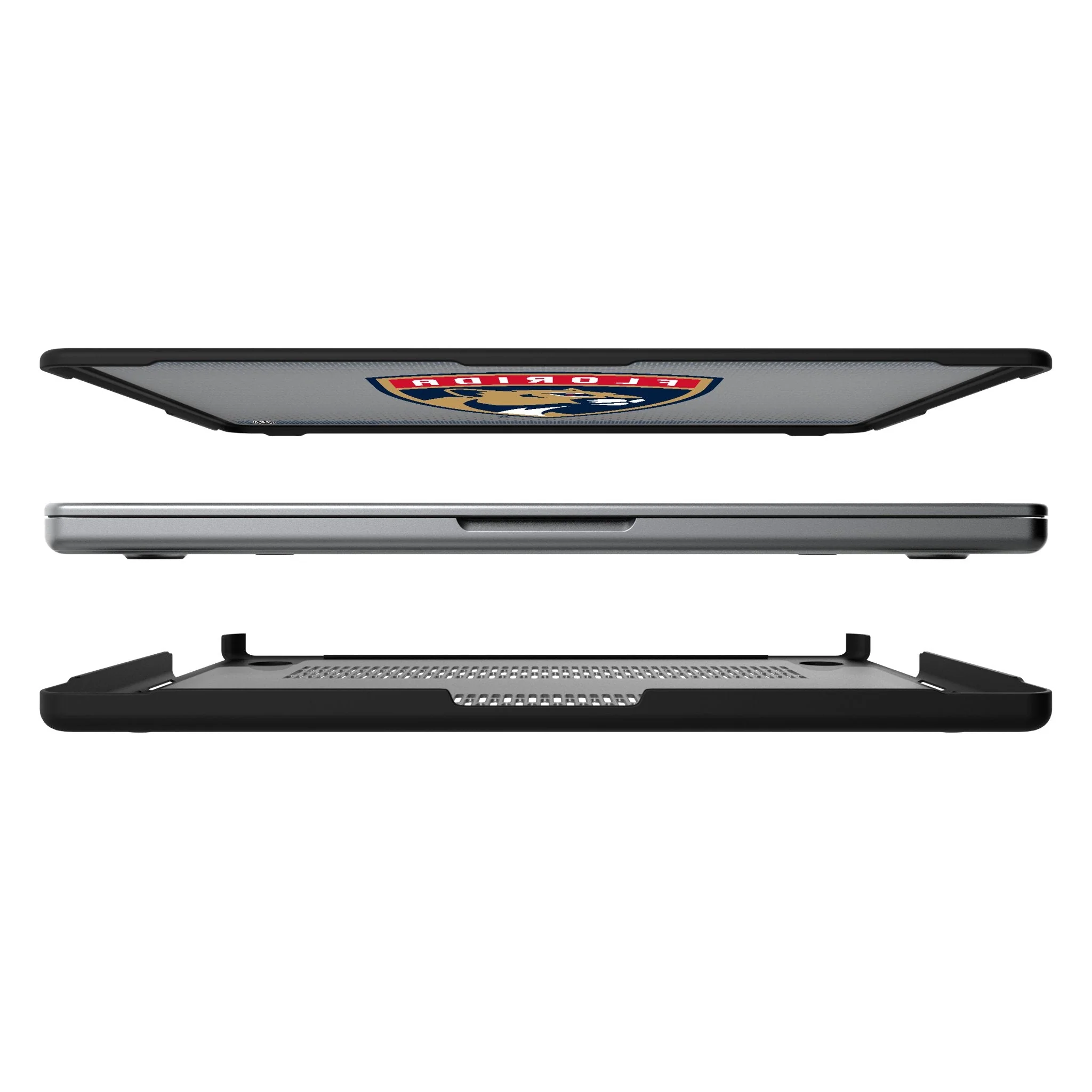 Florida Panthers Linen Laptop Case for Apple MacBook - Image 7