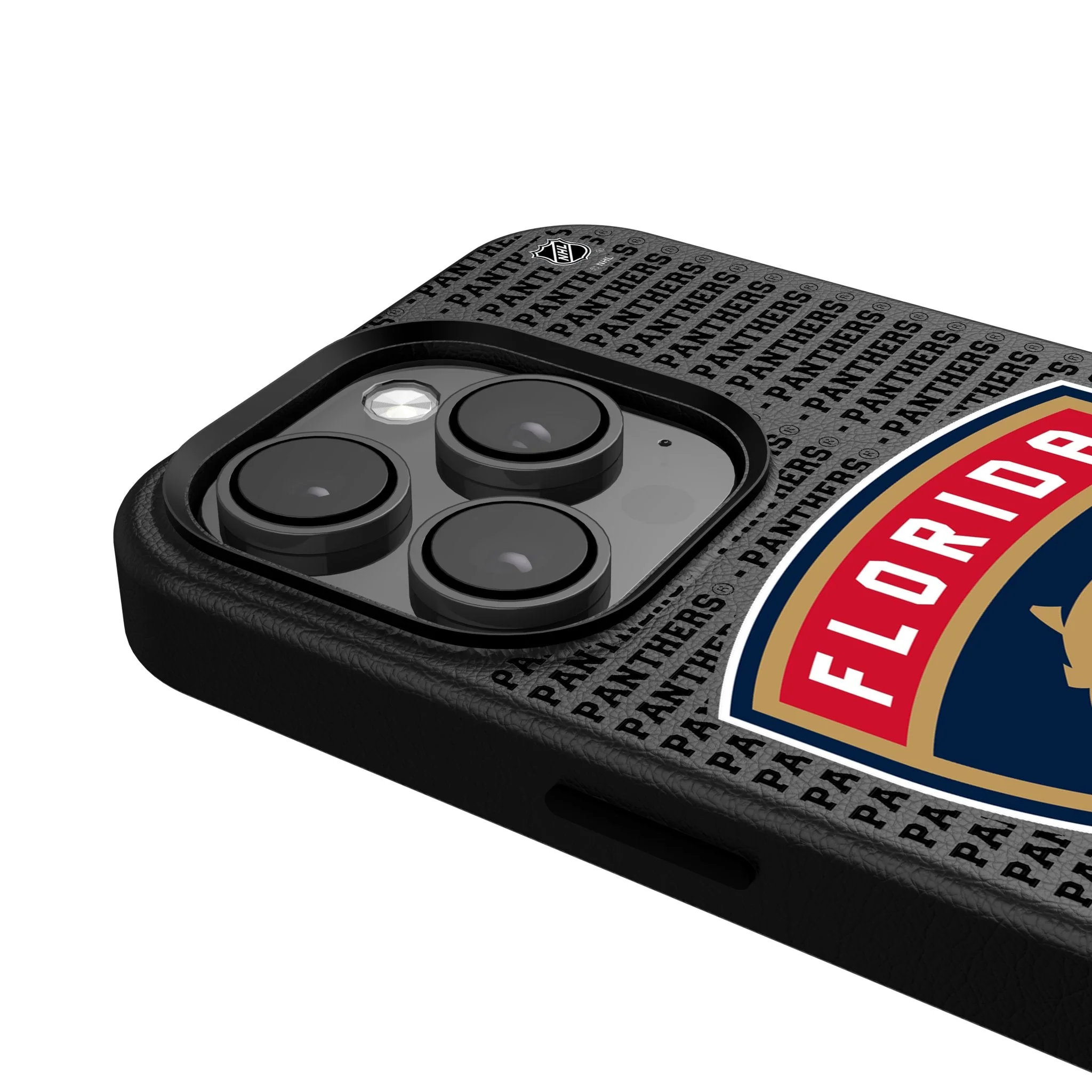 Florida Panthers Text Backdrop MagSafe Compatible Phone Case for Apple iPhone - Image 4