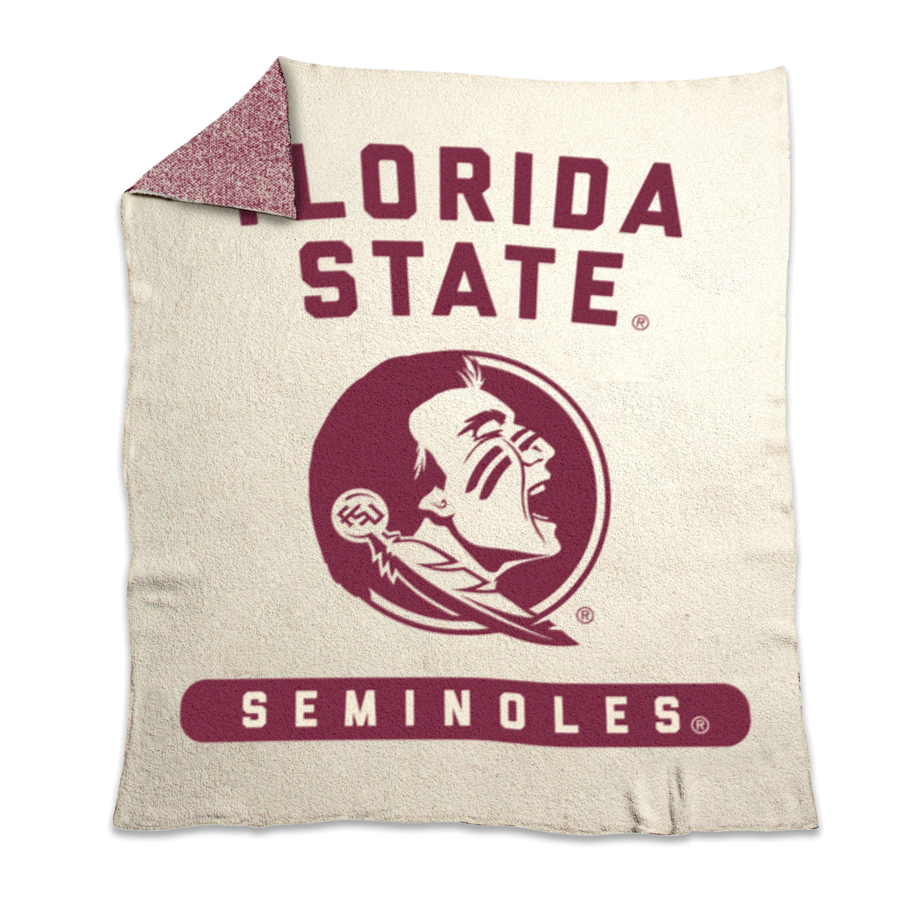 Florida State Seminoles Luxe Prime Dreams Throw