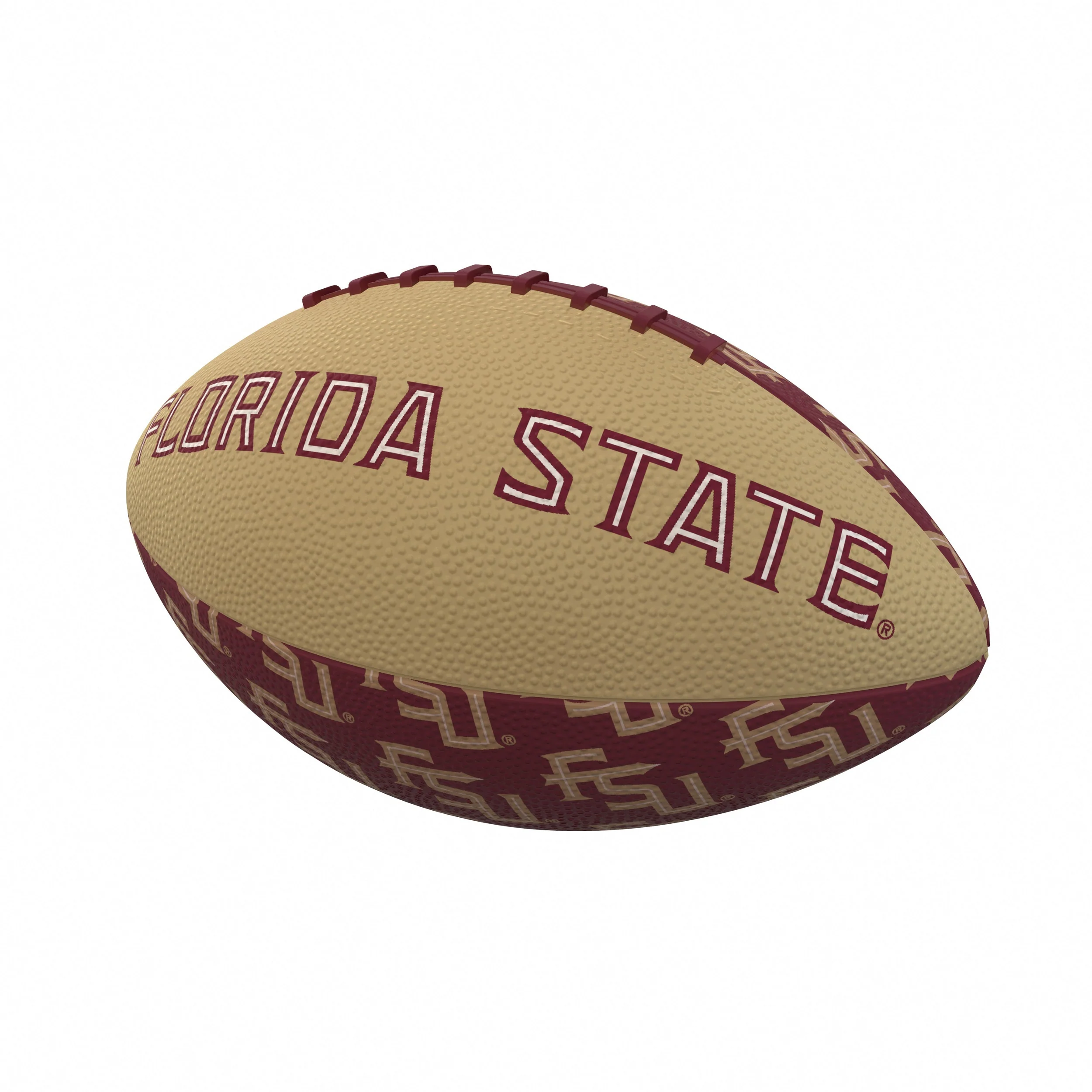 Florida State Seminoles Repeating Mini-Size Rubber Football