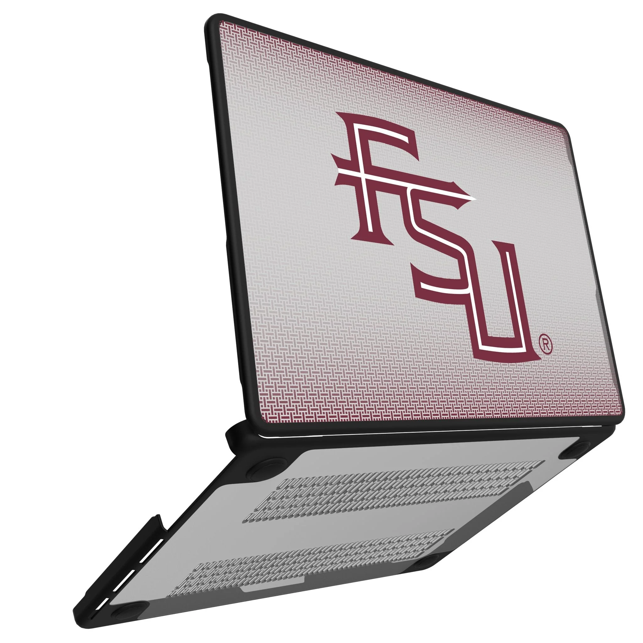 Florida State University Seminoles Athletic Wordmark Linen Laptop Case for Apple MacBook - Image 2