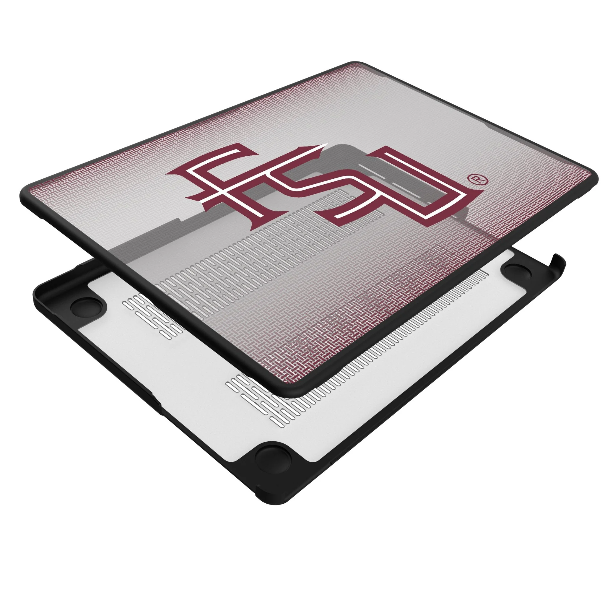 Florida State University Seminoles Athletic Wordmark Linen Laptop Case for Apple MacBook - Image 4