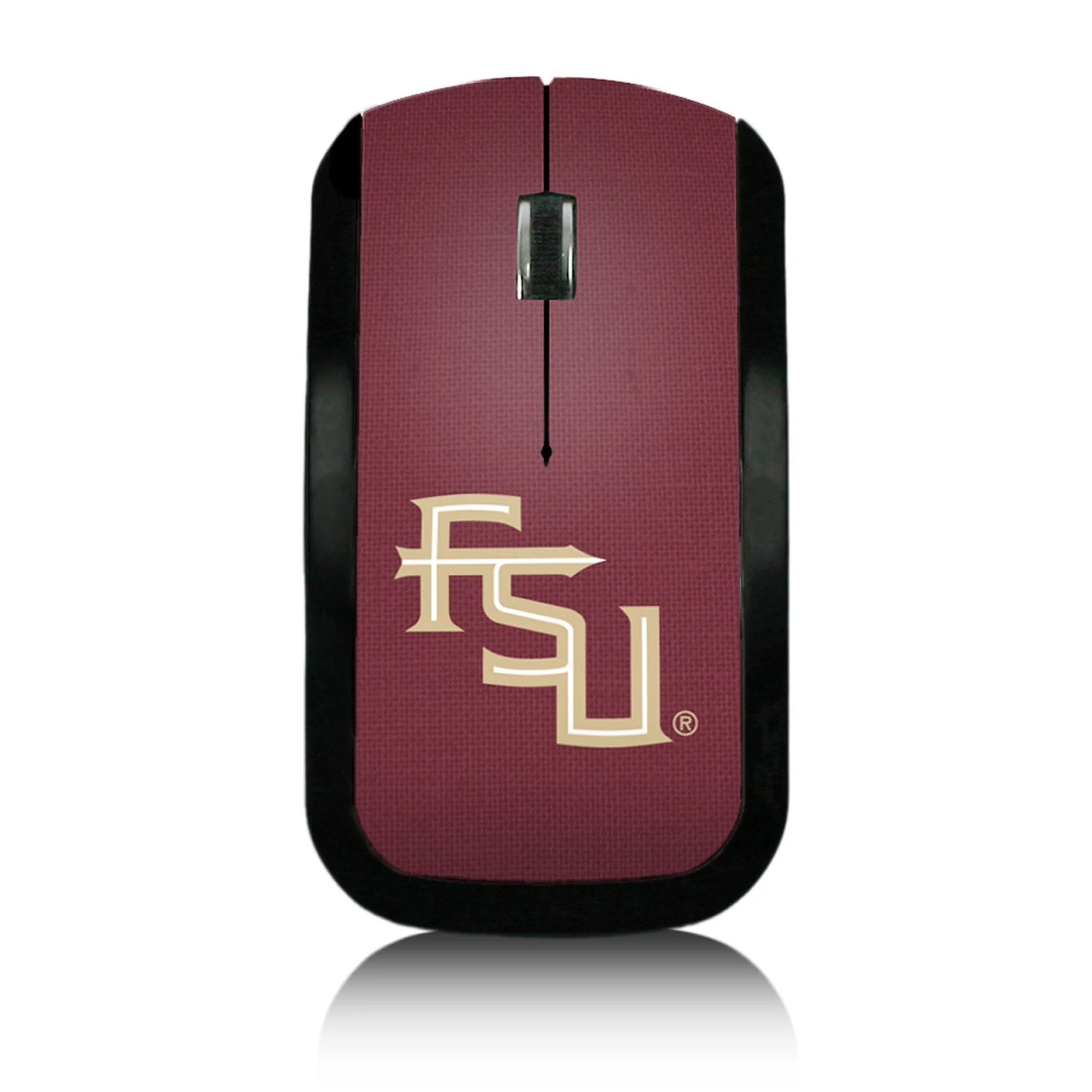 Florida State University Seminoles Athletic Wordmark Solid Wireless Mouse