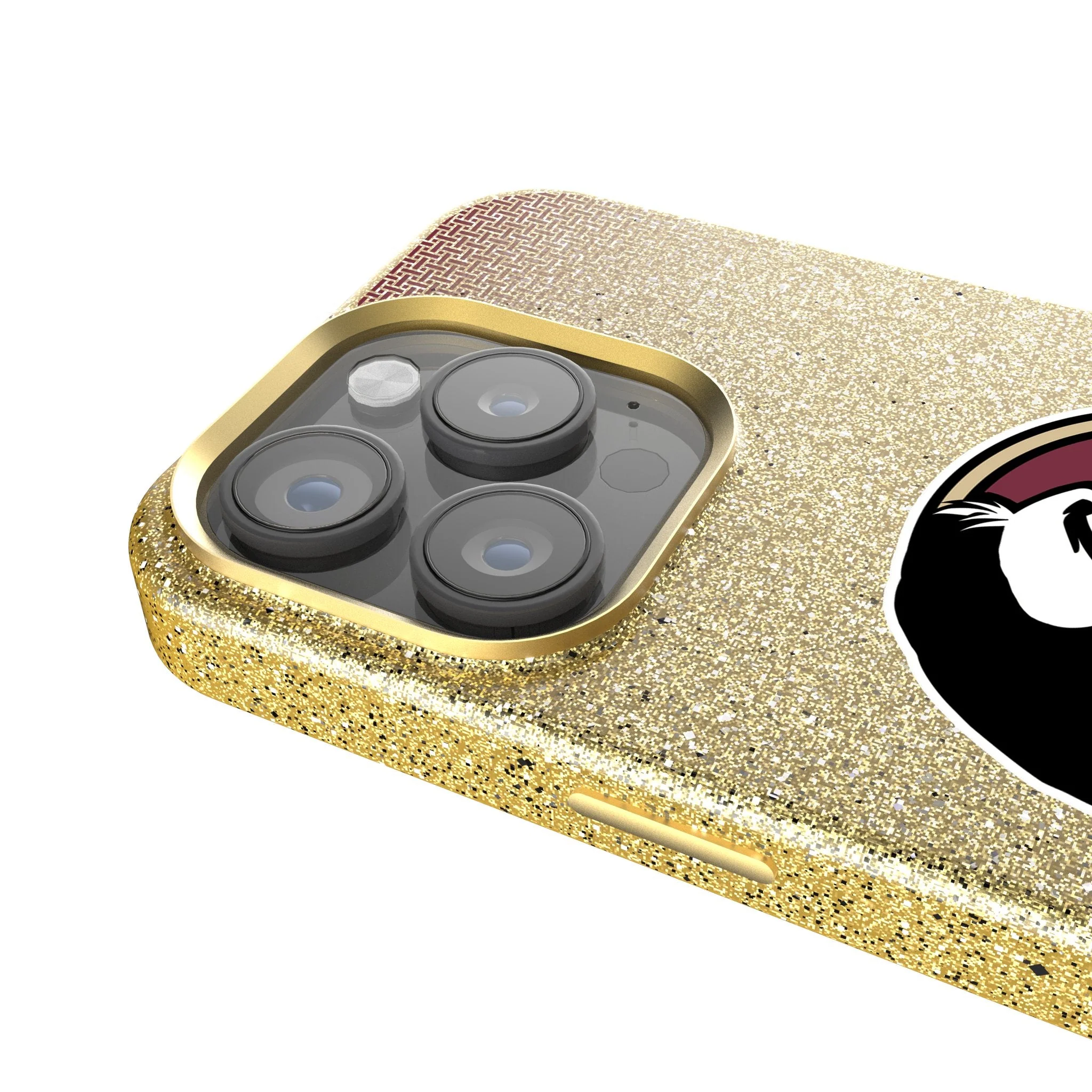 Florida State University Seminoles Linen Bling Phone Case for Apple iPhone - Image 4