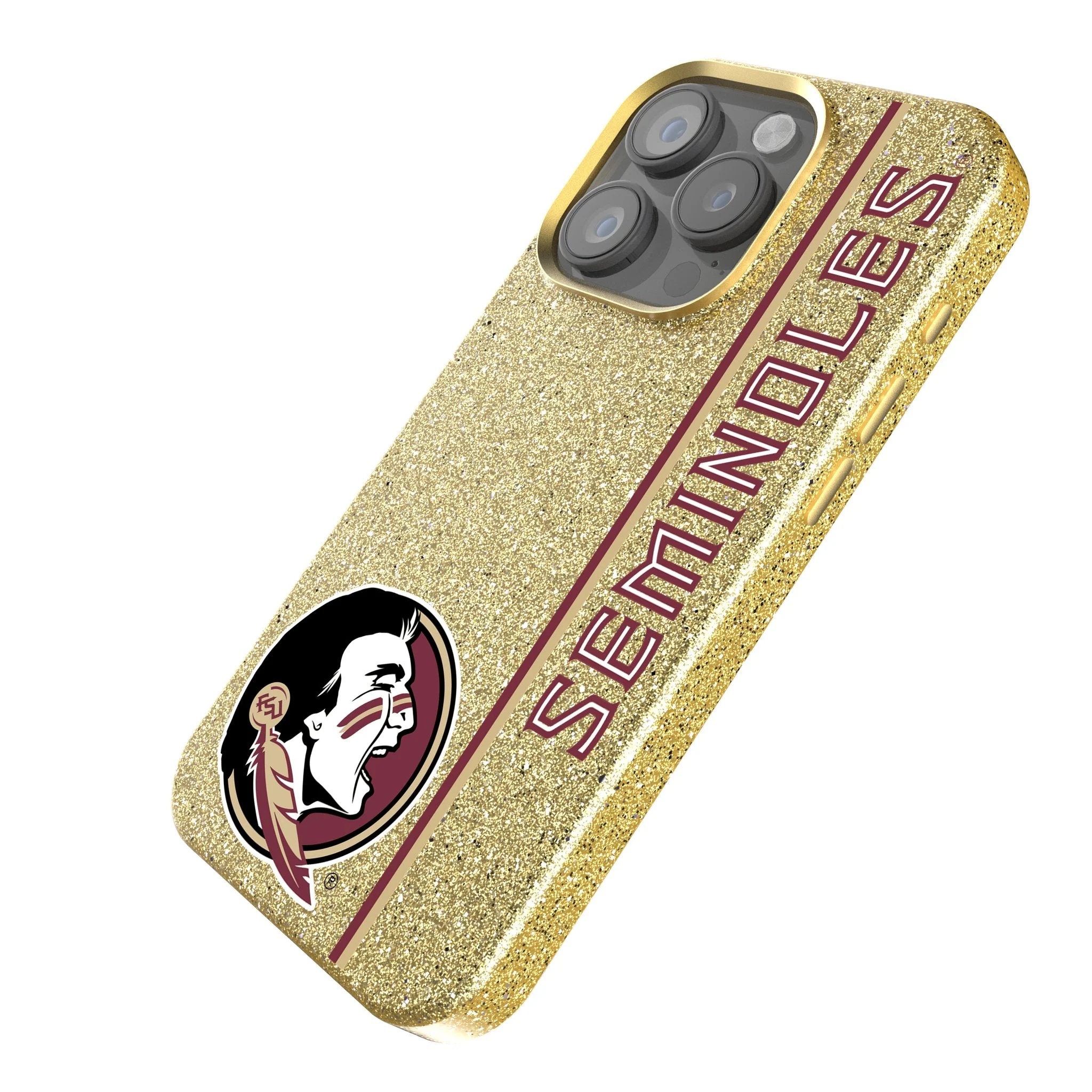 Florida State University Seminoles Sidebar Bling Phone Case - Image 2