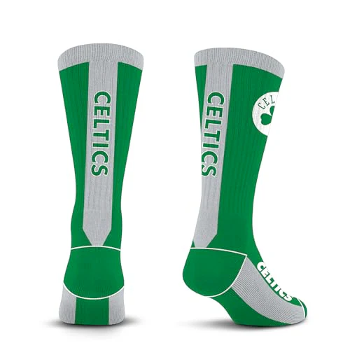 For Bare Feet NBA BOSTON CELTICS MVP Crew Sock Team Color Large - Image 9