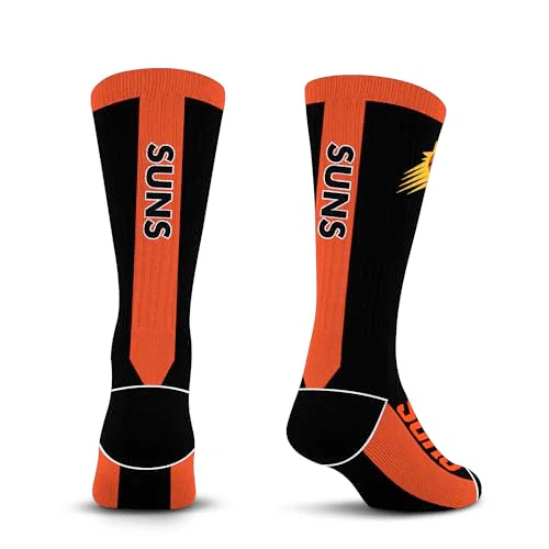 For Bare Feet NBA PHOENIX SUNS MVP Crew Sock Team Color Large - Image 4