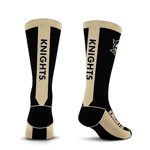 For Bare Feet NCAA CENTRAL FLORIDA KNIGHTS MVP Crew Sock Team Color Large - Image 4
