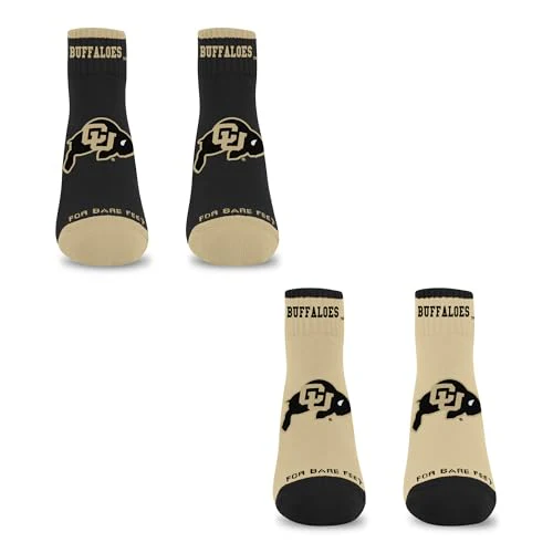 For Bare Feet NCAA COLORADO BUFFALOES Front and Center 2 Pack Team Colors Large - Image 4