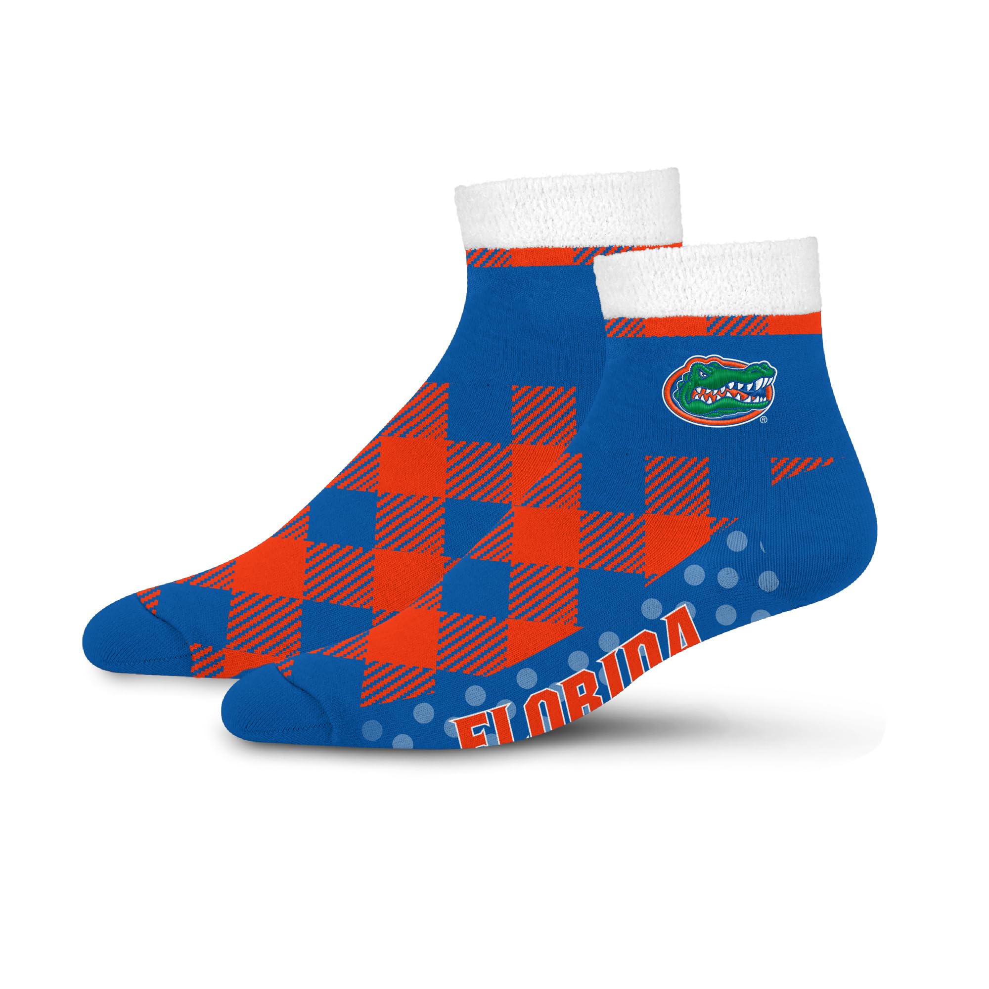 For Bare Feet NCAA FLORIDA GATORS Cozy Buff Plush Cabin Sock Team Color OSFM