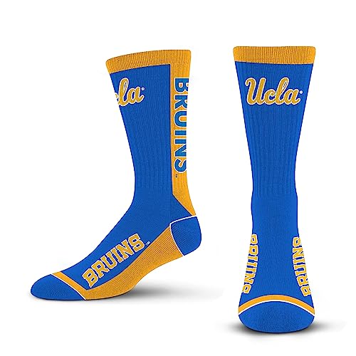 For Bare Feet NCAA UCLA BRUINS MVP Crew Sock Team Color Large - Image 4
