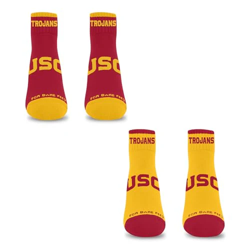 For Bare Feet NCAA USC TROJANS Front and Center 2 Pack Team Colors Large - Image 4