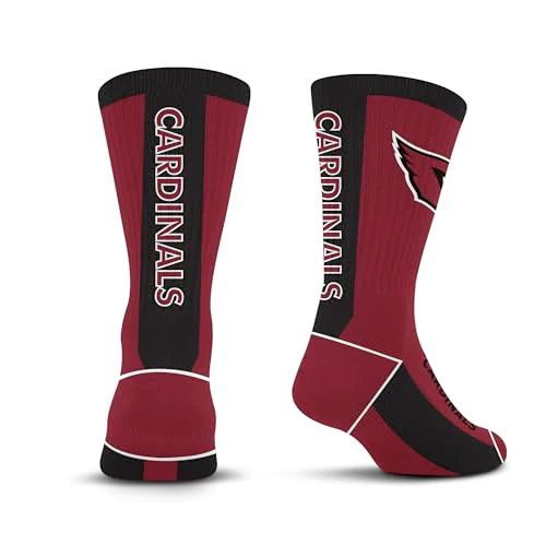 For Bare Feet NFL ARIZONA CARDINALS MVP Crew Sock Team Color Youth - Image 3
