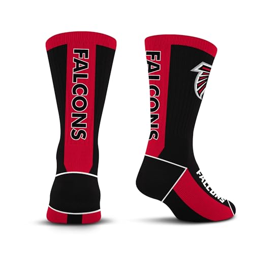 For Bare Feet NFL ATLANTA FALCONS MVP Crew Sock Team Color Youth - Image 3
