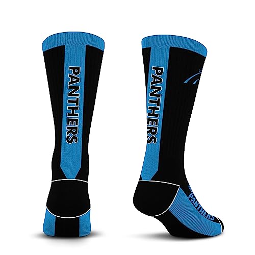 For Bare Feet NFL CAROLINA PANTHERS MVP Crew Sock Team Color Large - Image 4