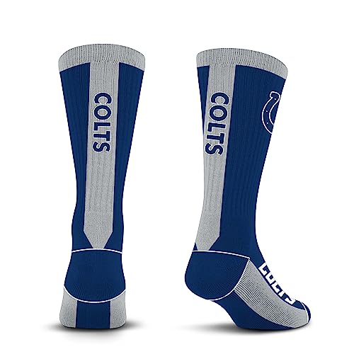 For Bare Feet NFL INDIANAPOLIS COLTS MVP Crew Sock Team Color Large - Image 4