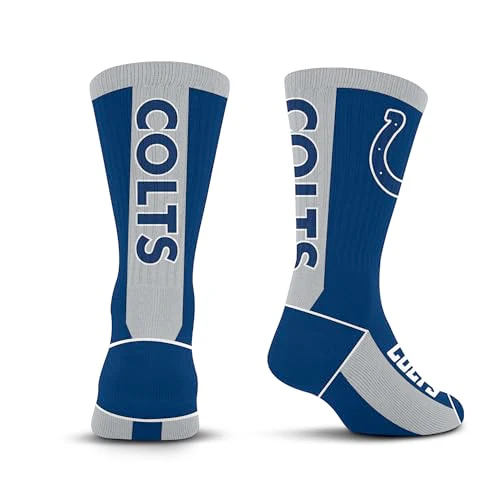 For Bare Feet NFL INDIANAPOLIS COLTS MVP Crew Sock Team Color Youth - Image 3