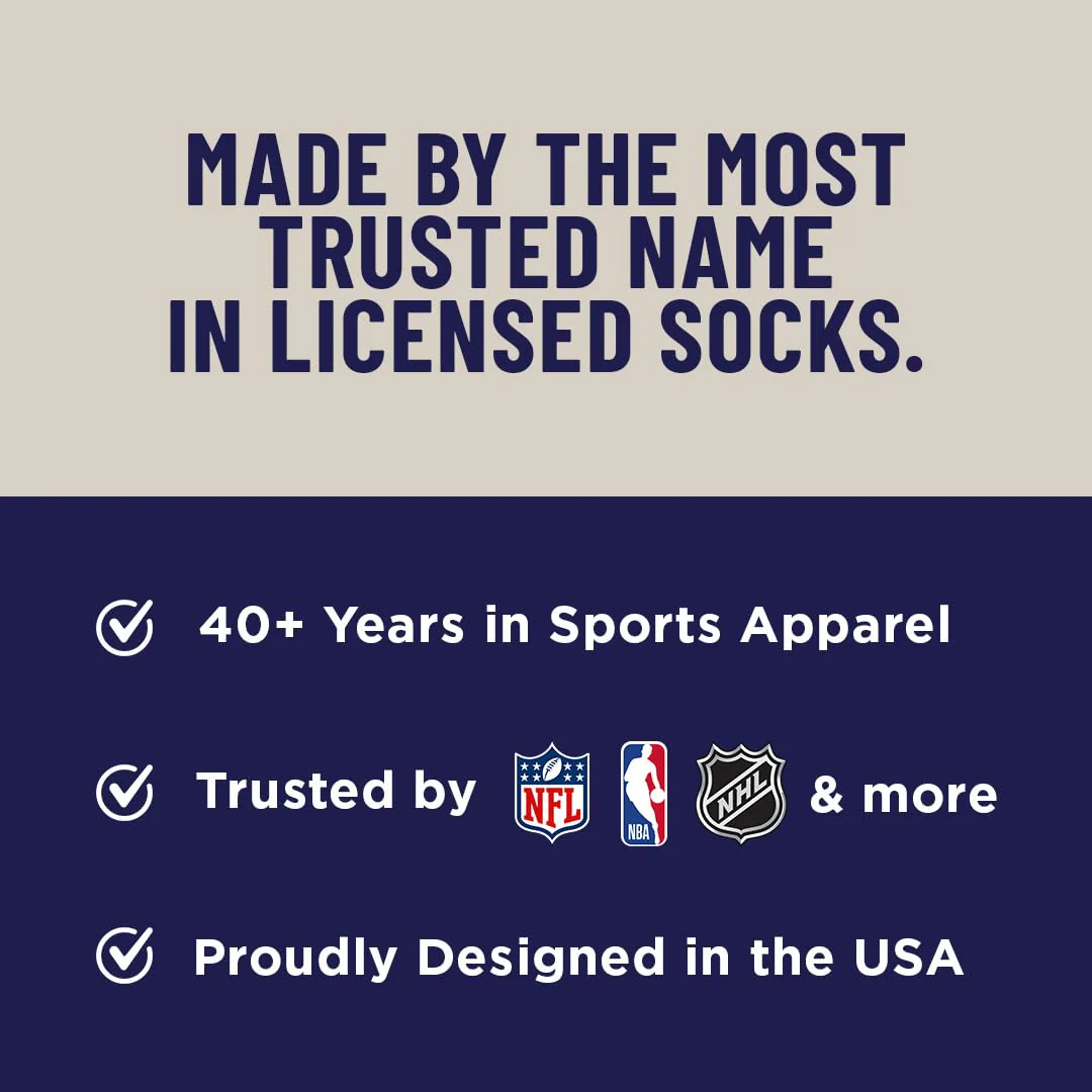 For Bare Feet NFL PHILADELPHIA EAGLES MVP Crew Sock Team Color Youth - Image 2