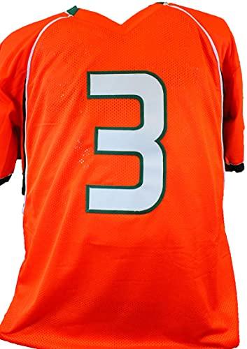 Frank Gore Autographed Orange College Style Jersey- JSA W Authenticated Black - Image 2