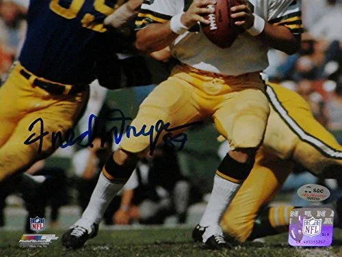 Fred Dryer Autographed 8x10 Against Packers Photo PF - SGC Authenticated - Image 2