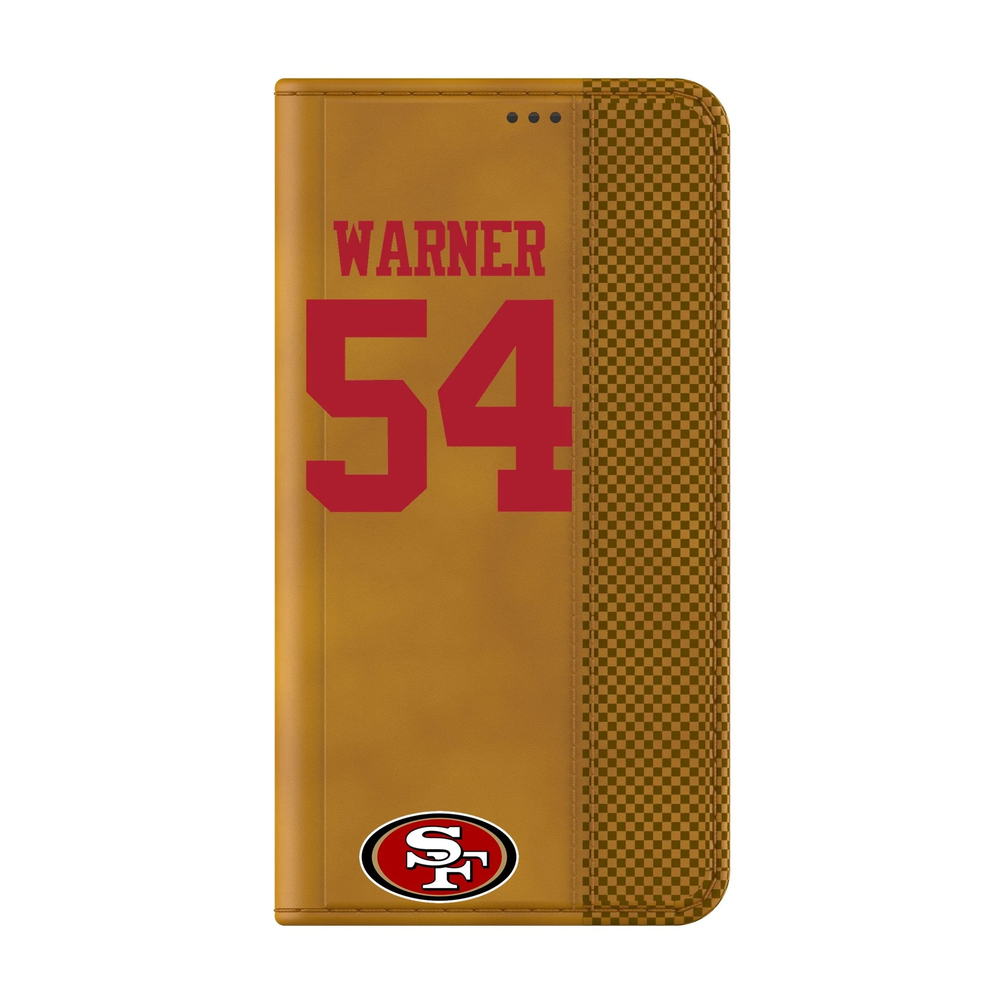 Fred Warner San Francisco 49ers 54 Game Tactic Folio Phone Case for Samsung Galaxy - Image 2