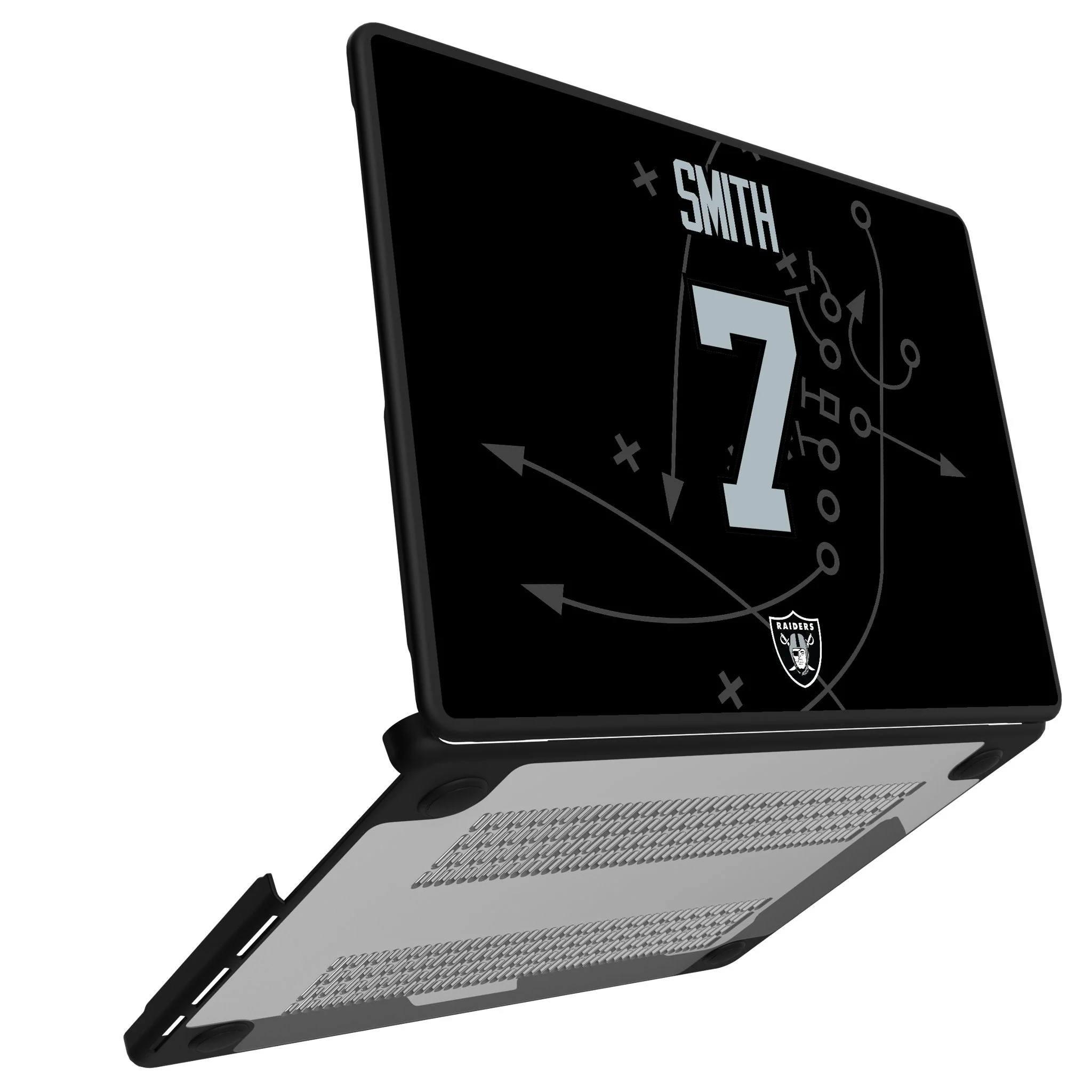 Geno Smith Las Vegas Raiders 7 Game Tactic Laptop Case for Apple MacBook - Image 2