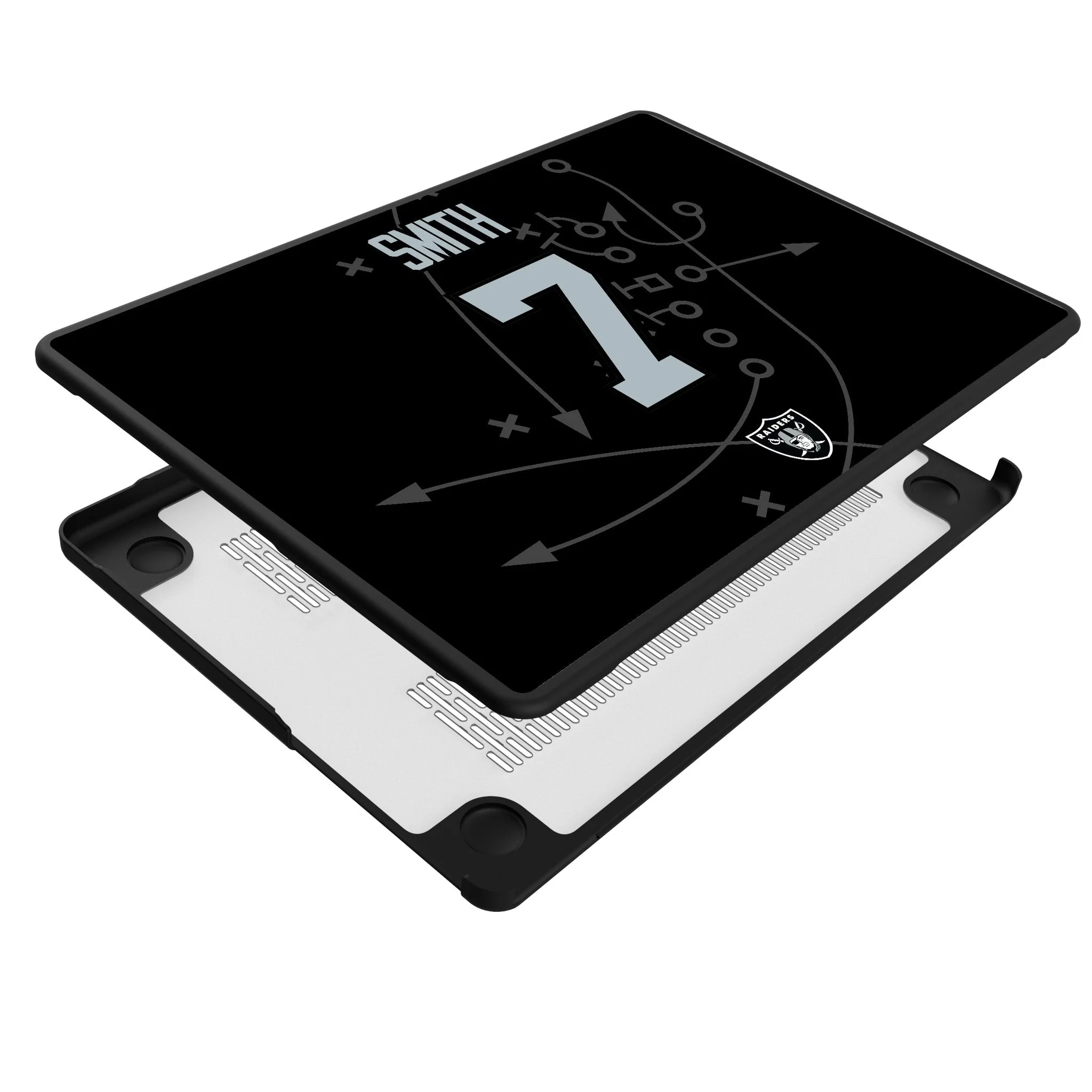 Geno Smith Las Vegas Raiders 7 Game Tactic Laptop Case for Apple MacBook - Image 4