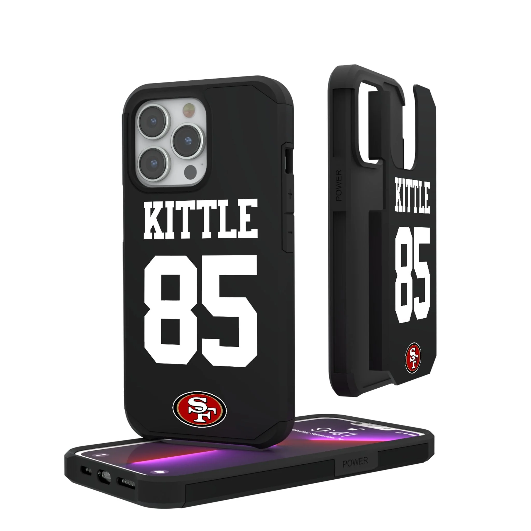 George Kittle San Francisco 49ers 85 Ready Rugged Phone Case