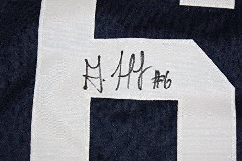 Gerald Hodges Autographed Navy Blue College Style Jersey- JSA Authenticated - Image 2